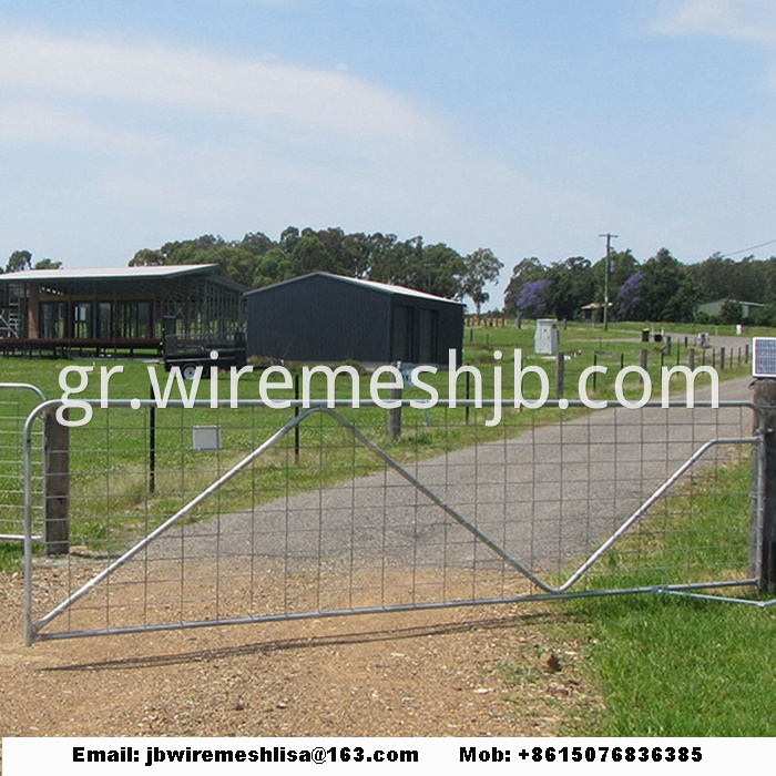 Hot Dipped Galvanized Farm Gate